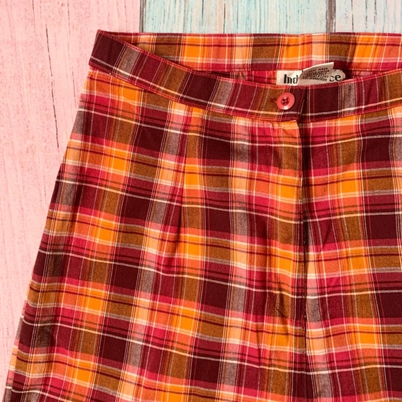 Vintage indulgence plaid ankle pants size medium - Picture 4 of 6
